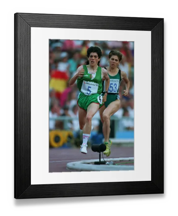 Framed Print : Hassiba Boulmerka Framed Print : Hassiba Boulmerka