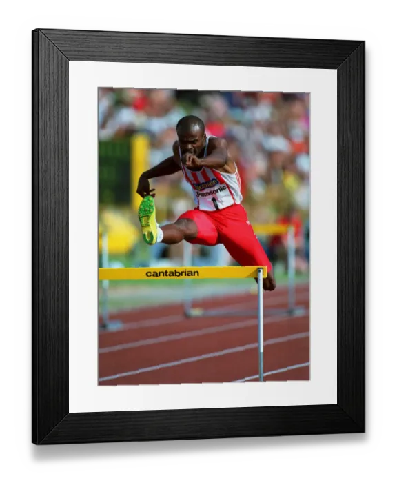 Framed Print : Kriss Akabusi Framed Print : Kriss Akabusi