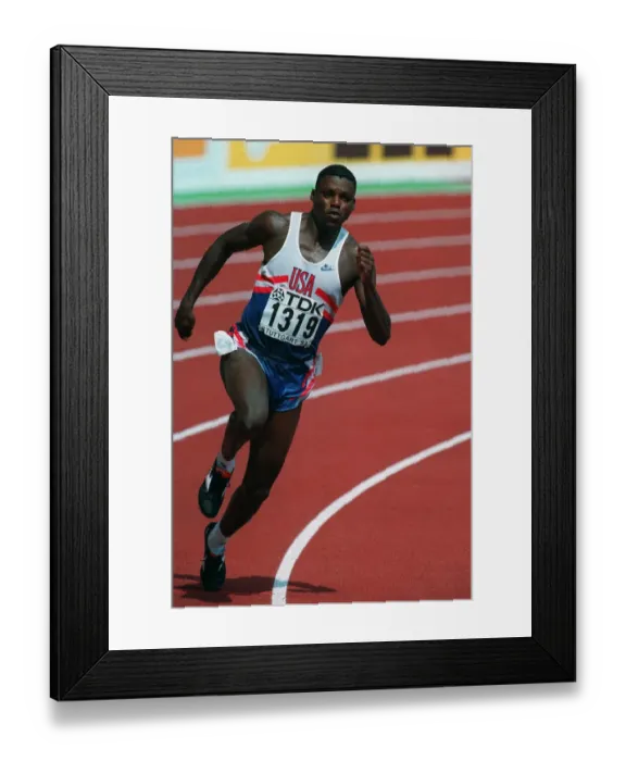Framed Print : Carl Lewis Framed Print : Carl Lewis