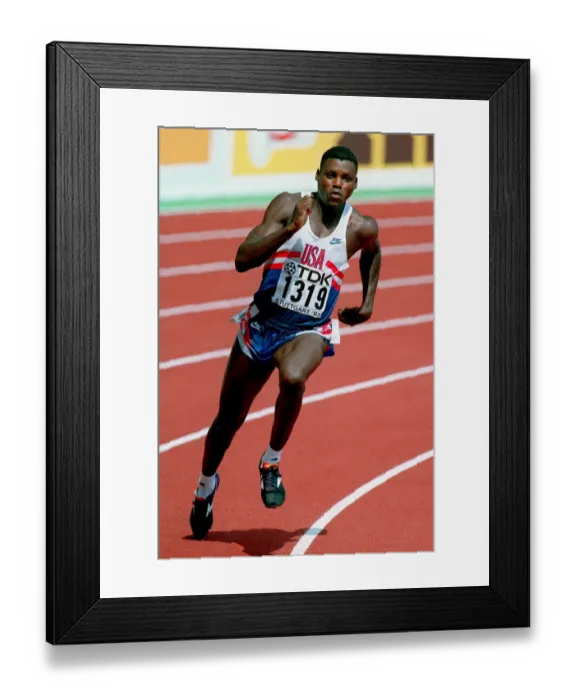 Framed Print : Carl Lewis Framed Print : Carl Lewis