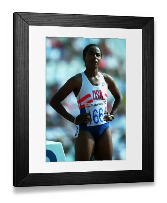Framed Print : Evelyn Ashford Framed Print : Evelyn Ashford