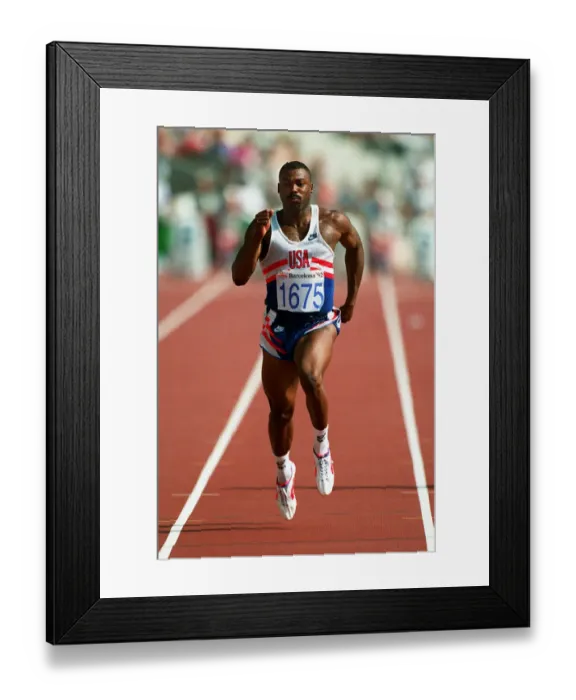 Framed Print : Leroy Burrell Framed Print : Leroy Burrell