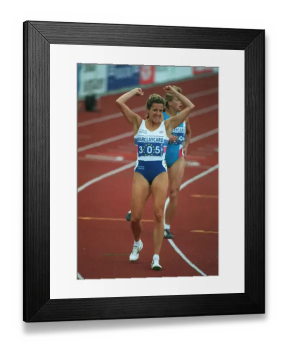 Framed Print : Sally Gunnell Framed Print : Sally Gunnell