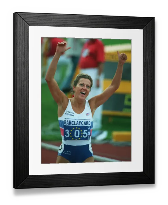 Framed Print : Sally Gunnell Framed Print : Sally Gunnell