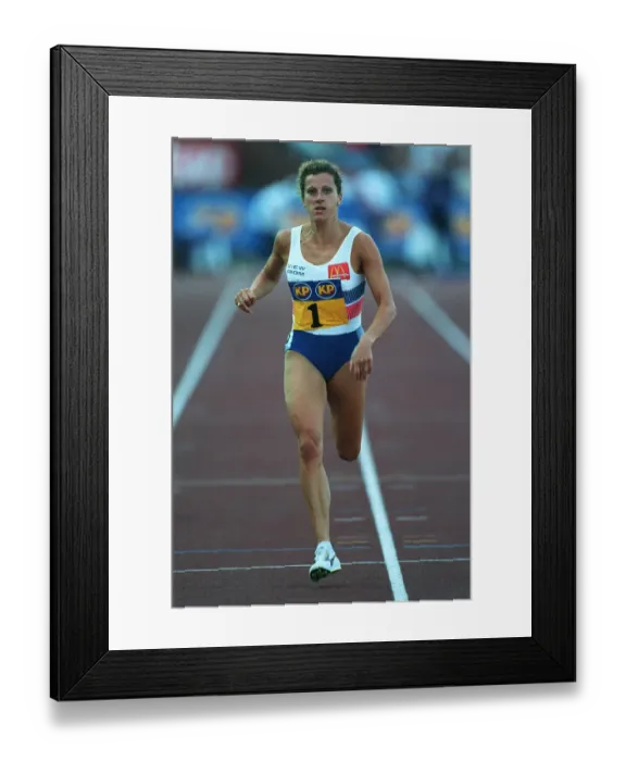 Framed Print : Sally Gunnell