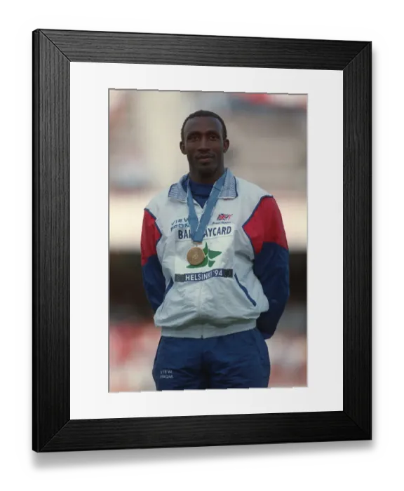 Framed Print : Linford Christie