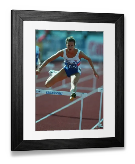 Framed Print : Sally Gunnell