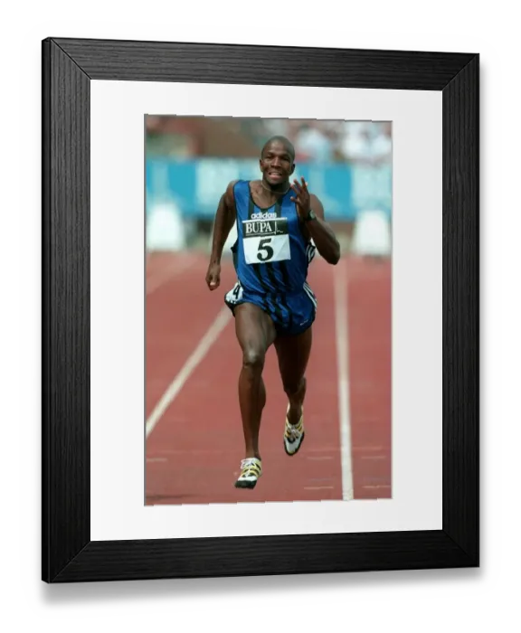 Framed Print : Donovan Bailey Framed Print : Donovan Bailey