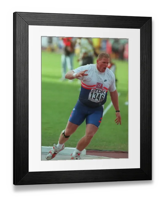 Framed Print : John Godina Framed Print : John Godina