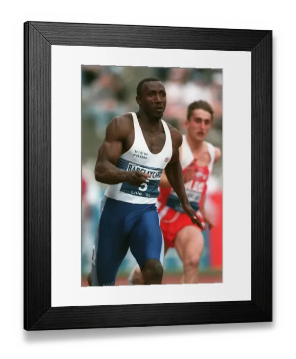 Framed Print : Linford Christie Framed Print : Linford Christie
