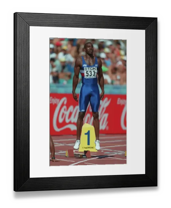 Framed Print : Linford Christie Framed Print : Linford Christie