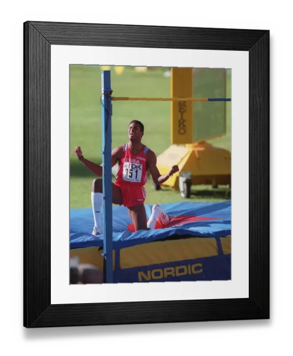 Framed Print : Javier Sotomayor