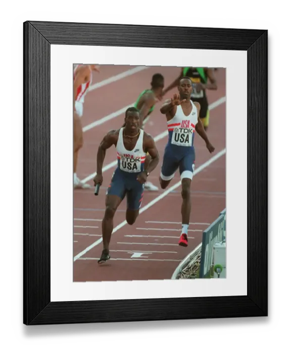 Framed Print : Reynolds Hands Over To Johnson Framed Print : Reynolds Hands Over To Johnson