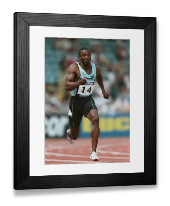 Framed Print : Linford Christie Framed Print : Linford Christie