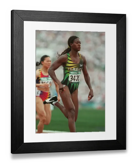 Framed Print : Merlene Ottey Framed Print : Merlene Ottey