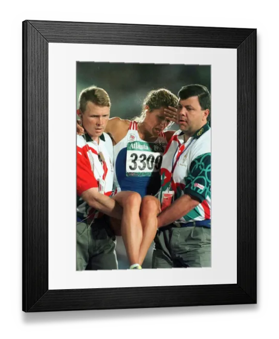 Framed Print : Sally Gunnell