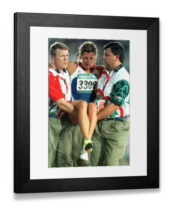 Framed Print : Sally Gunnell Framed Print : Sally Gunnell