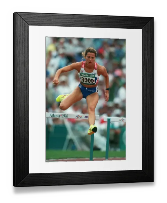 Framed Print : Sally Gunnell Framed Print : Sally Gunnell