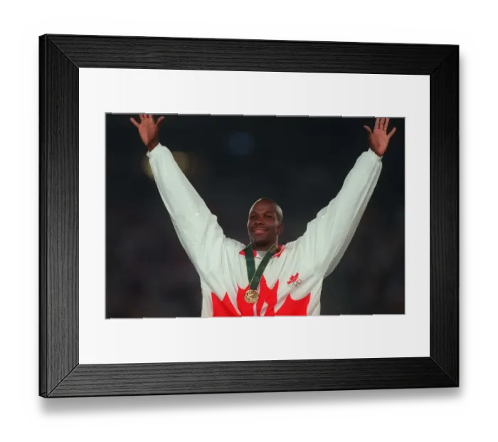 Framed Print : Donovan Bailey