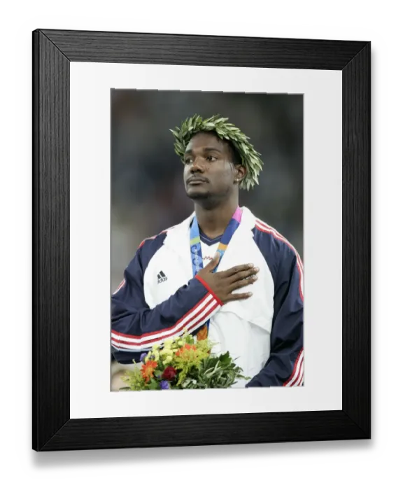 Framed Print : Justin Gatlin Framed Print : Justin Gatlin
