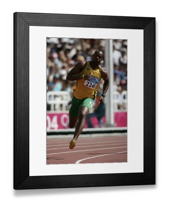 Framed Print : Asafa Powell Framed Print : Asafa Powell