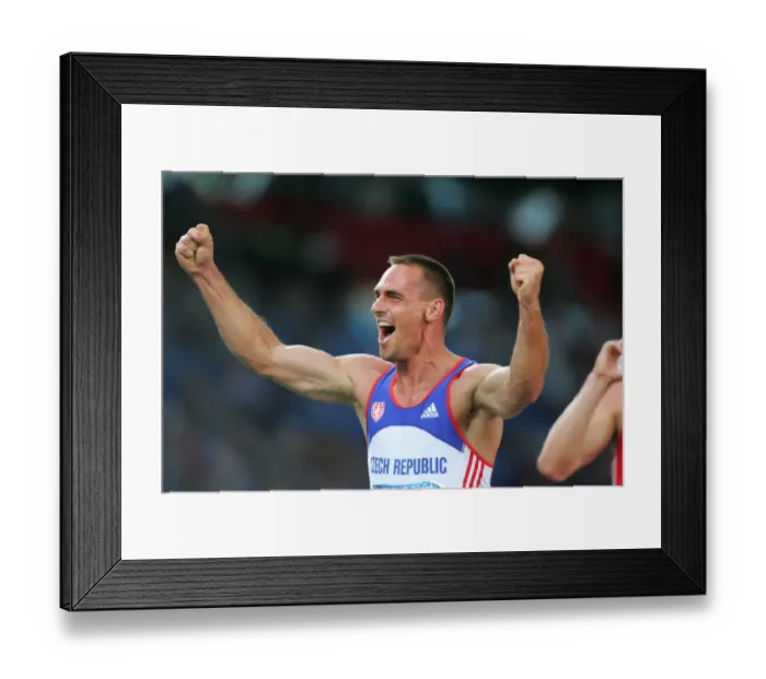 Framed Print : Roman Sebrle Framed Print : Roman Sebrle