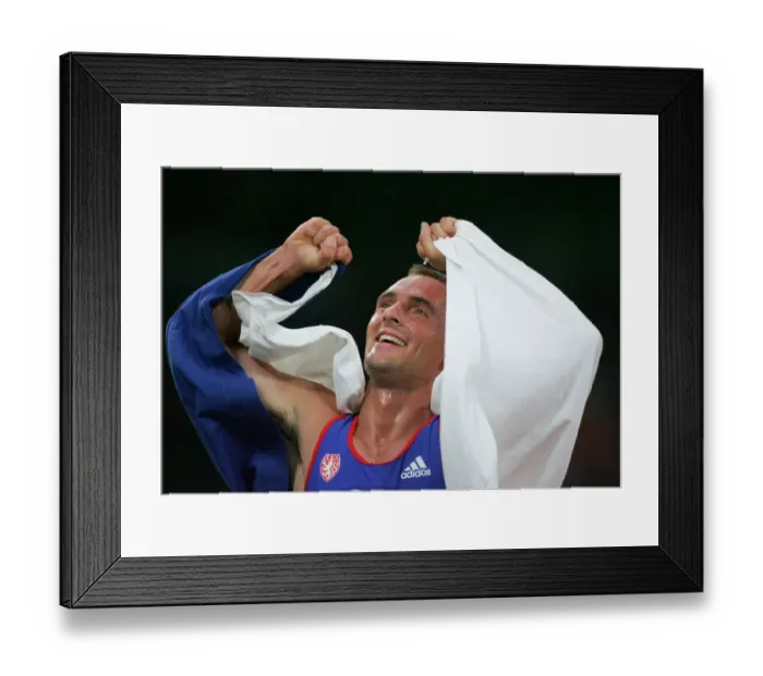 Framed Print : Roman Sebrle Framed Print : Roman Sebrle
