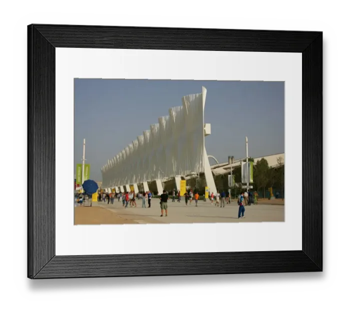 Framed Print : Outside The Olympic Stadium Framed Print : Outside The Olympic Stadium