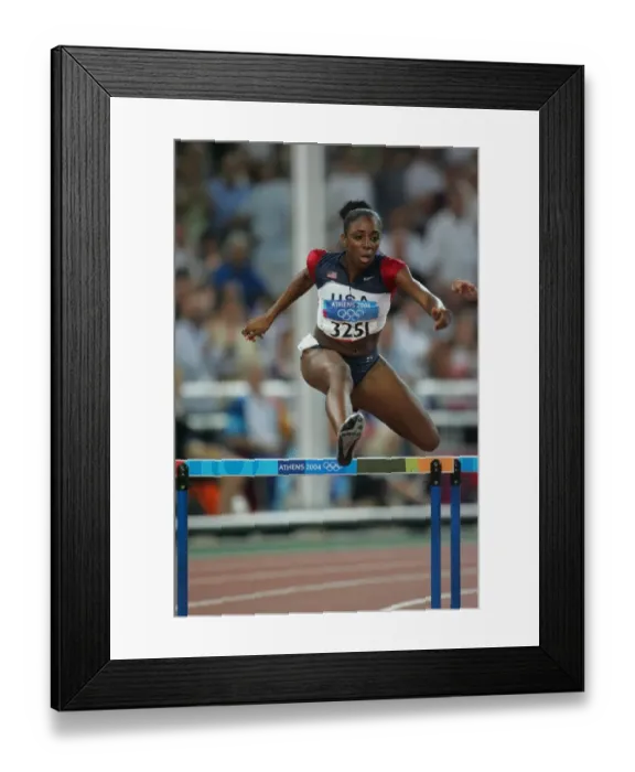 Framed Print : Lashinda Demus Framed Print : Lashinda Demus