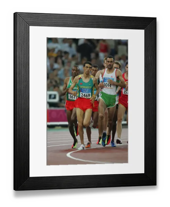 Framed Print : Hicham El Guerrouj Framed Print : Hicham El Guerrouj