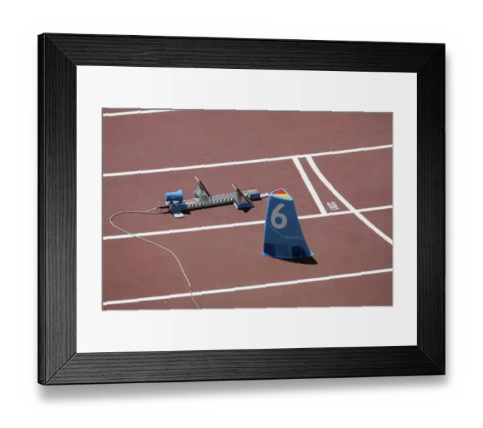 Framed Print : Starting Block Framed Print : Starting Block