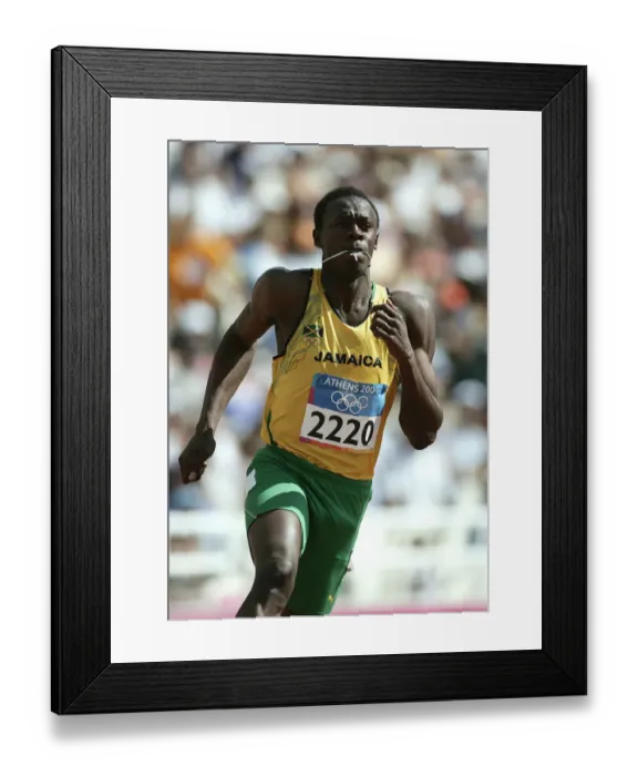 Framed Print : Usain Bolt