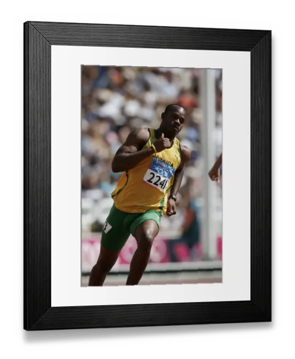 Framed Print : Asafa Powell Framed Print : Asafa Powell