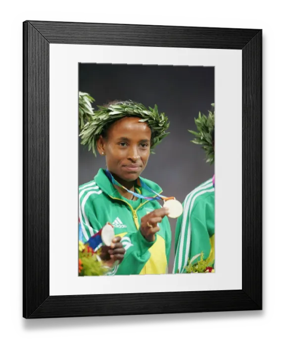 Framed Print : Meseret Defar Framed Print : Meseret Defar