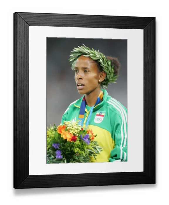 Framed Print : Meseret Defar Framed Print : Meseret Defar