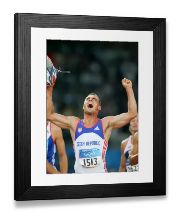Framed Print : Roman Sebrle Framed Print : Roman Sebrle