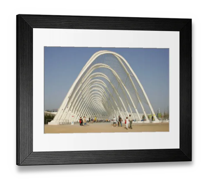 Framed Print : Outside The Olympic Stadium Framed Print : Outside The Olympic Stadium