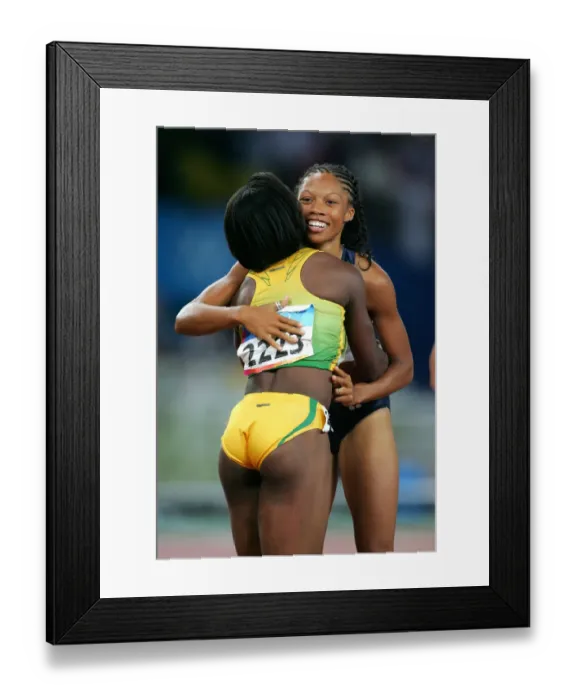 Framed Print : Veronica Campbell & Ivet Lalova Framed Print : Veronica Campbell & Ivet Lalova