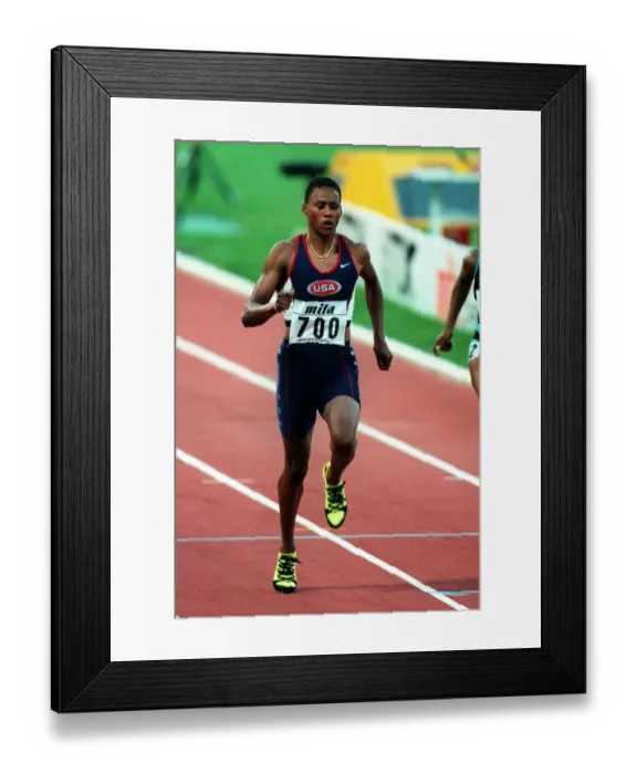 Framed Print : Marion Jones
