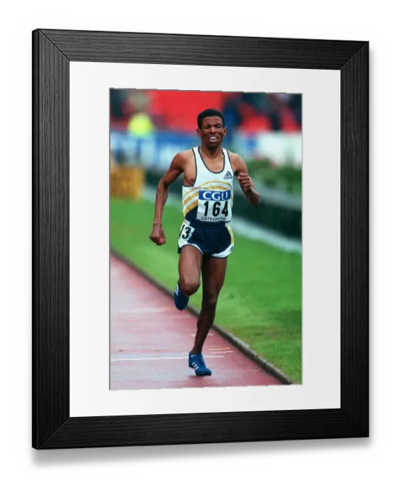 Framed Print : Haile Gebresilasie Framed Print : Haile Gebresilasie