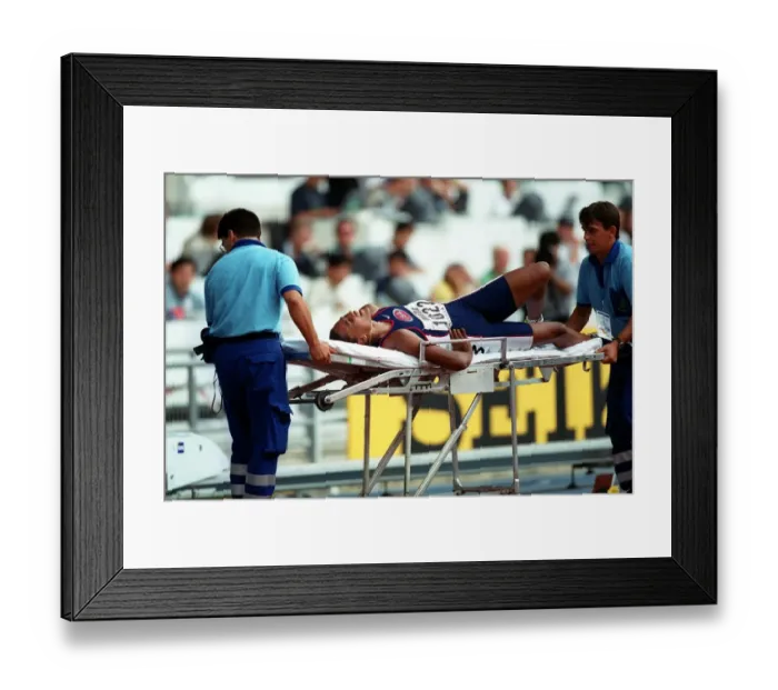 Framed Print : Marion Jones Pulls Out Of 100m Framed Print : Marion Jones Pulls Out Of 100m