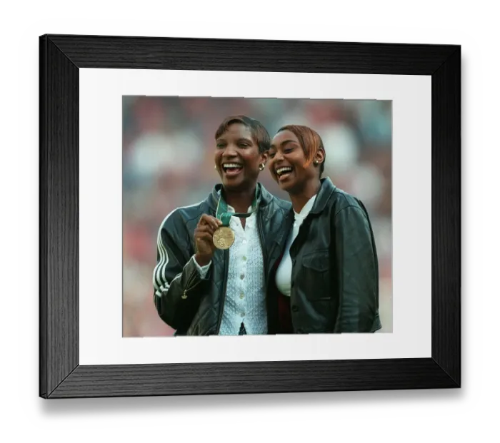 Framed Print : Michelle Griffith, Denise Lewis
