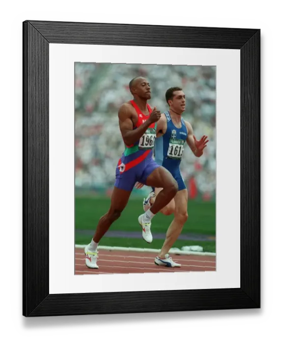 Framed Print : Frankie Fredericks