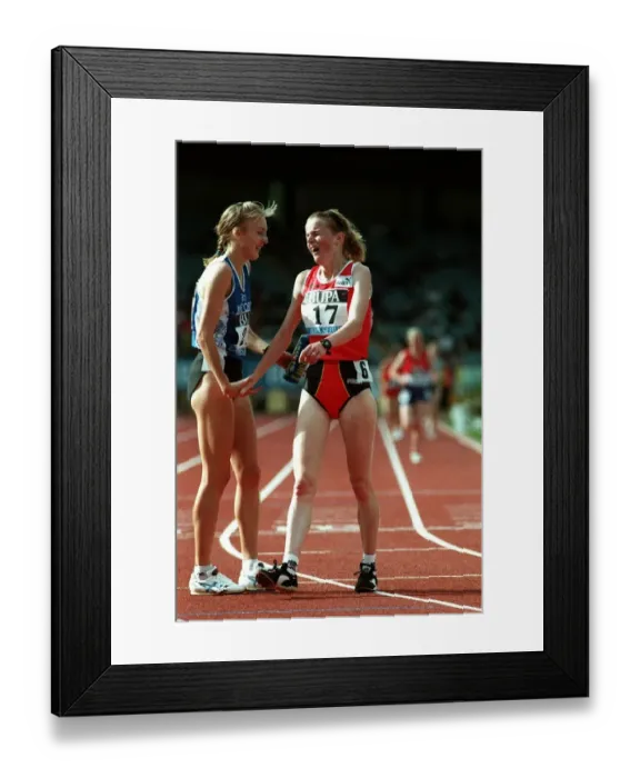 Framed Print : Paula Radcliffe, Yvonne Murray