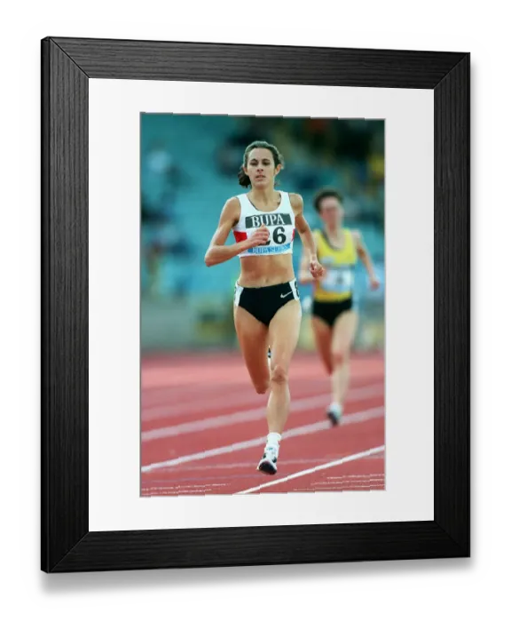 Framed Print : Jo Pavey 1500 Metres 16 July 1997 Date: 16 July 1997 Framed Print : Jo Pavey 1500 Metres 16 July 1997 Date: 16 July 1997