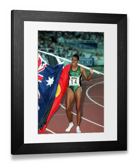 Framed Print : Cathy Freeman Framed Print : Cathy Freeman