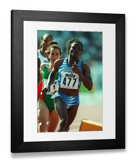 Framed Print : Maria Mutola