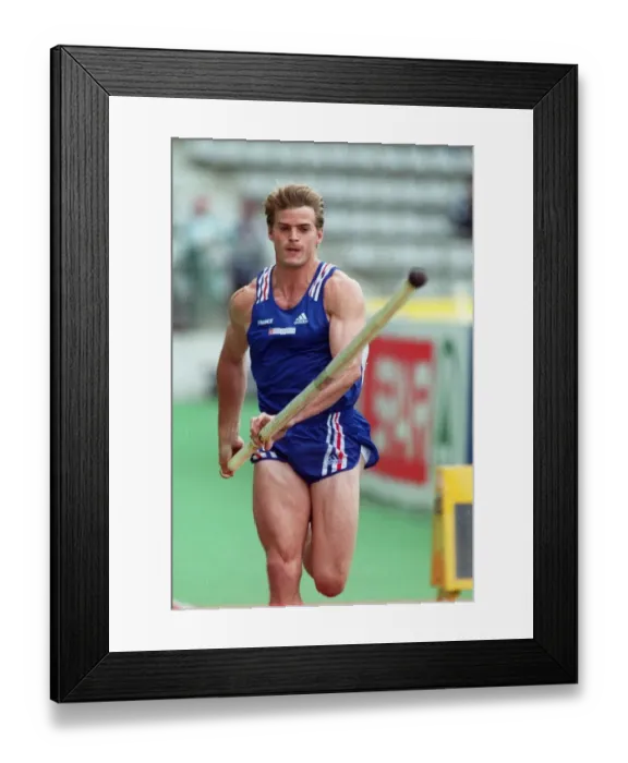 Framed Print : Jean Galfione Framed Print : Jean Galfione
