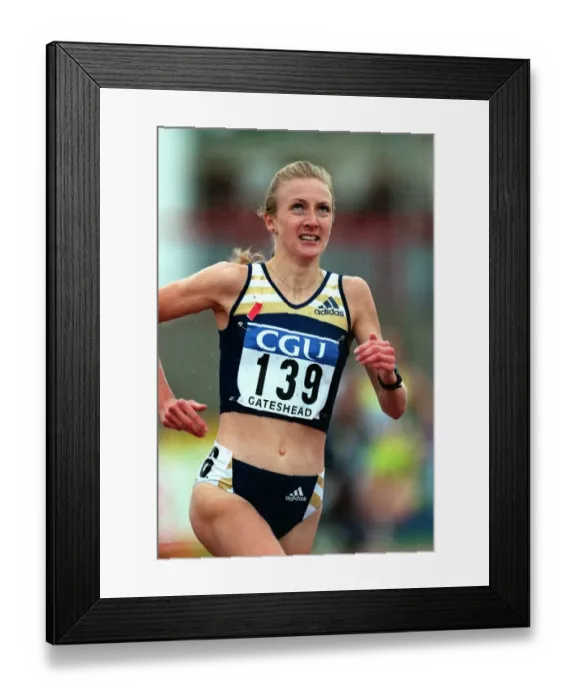 Framed Print : Paula Radcliffe Framed Print : Paula Radcliffe