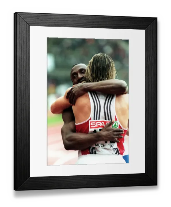 Framed Print : Linford Christie Framed Print : Linford Christie